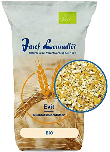Leimüller Bio Maisschrot 25 kg Mais Schrot Kraftfutter Rinder | Rinder, Schweine, Hühner, Bio-Zertifiziert, Gentechnikfrei, Kraftfutter, Österreich