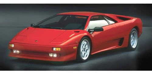 Italeri 3685 1:24 Lamborghini Diabolo-trogen replika, modelltillverkning, plastbyggsats, pyssel, hobby, limning, modellbyggsats, montering, omållad, flerfärgad