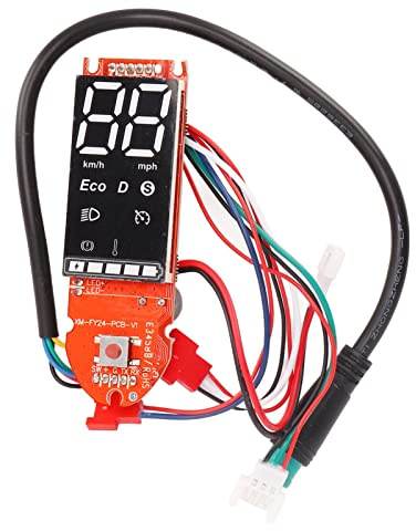 Elektroroller-Armaturenbrett mit Bluetooth-Leiterplatte, E-Scooter Ersatzteil Kompatibel mit g?ngigen Elektro-Rollern, Bluetooth-f?higes Zubeh?r f¨¹r Ladeger?t Adapter, Scooter Dashboard Komponente