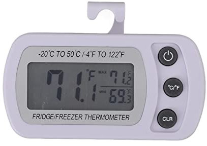 Kühlschrank-Thermometer, Digitales Gefrierschrank-Thermometer, ABS-Speicherfunktion, Gefrierschrank-Thermometer Für Kühlschränke, Gefrierschränke, Kühllager, Laboratorien