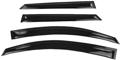 Auto Windabweiser Für VW Für Touran 2006–2015 4 Stück Fensterabweiser Auto-Seitenfenster-Abweiser Visier-Schatten Fensterblende Auto