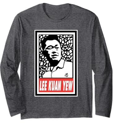 Lee Kuan Yew Vector Artwork Long Sleeve T-Shirt