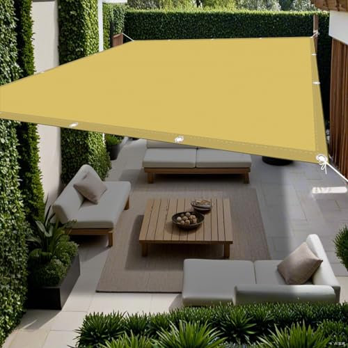 Outdoor Sonnendach 65x100cm Wetterfest UV-Schutz Markise mit Befestigungsseilen für Terrasse Garten Anthrazit Grau