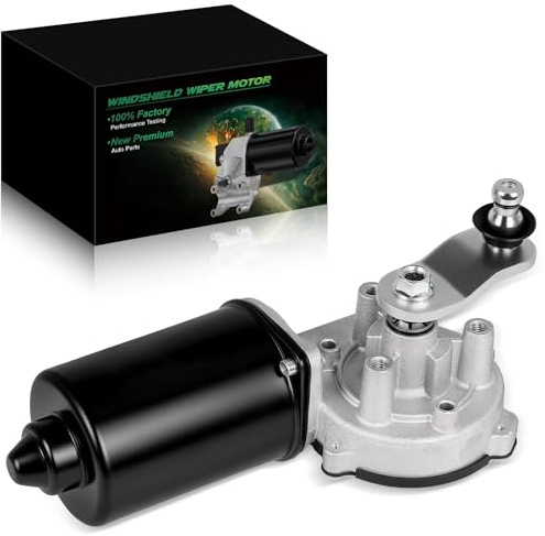 SZKAIDAG 55077859AB Front Windshield Wiper Motor Fit for:-Jeep Wrangler 2007 2008 2009 2010 2011 2012 2013 2014 2015 2016, Wrangler JK 2018 5-Pin, Replace OE# 55077859AC 68002388AA 40-458 40458