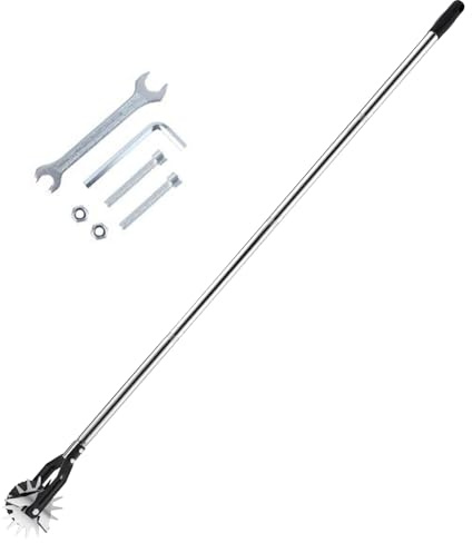 Tagliabordi manuale – Utensile per tagliabordi in acciaio inox – Manico regolabile in acciaio inox rotante trimmer per , aiuola marciapiede giardino