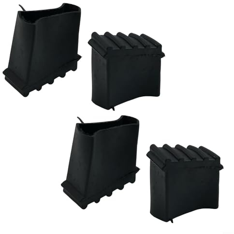 CYRENT 4pcs Ladder Rubber Feet Stabiliser Non-Slip Rubber Cover for Step Ladders