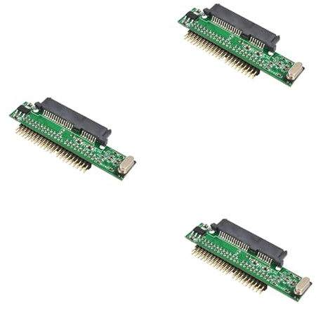 Uikdjgu 3X 7 + 15 Pin Ssd HDD Hembra A 2.5 Pulgadas 44Pin IDE Macho Adaptador para Ordenador Portátil