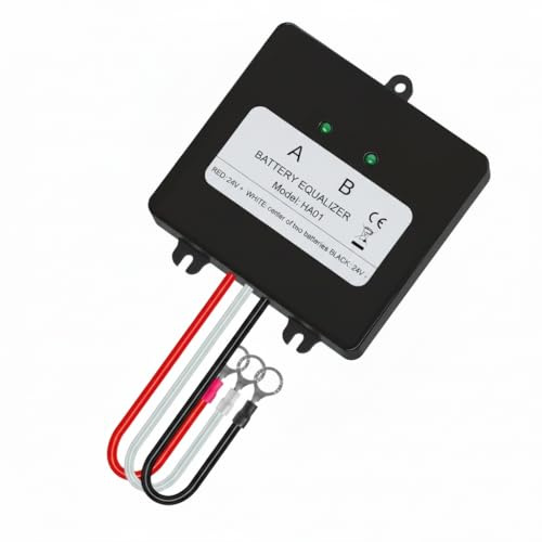 Equalizzatore di batteria HA01 indicatore LED per batterie N x 12 V bilanciatore 24 V 48 V tensione bilanciamento batteria caricatore regolatore serie parallelo ottimizzazione corrente 0-5 A
