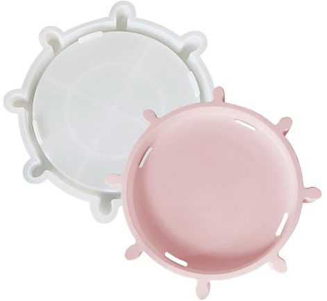 Moule de plateau de moulage en résine - Moule créatif en silicone, outil décoratif de moulage de ciment | Moule de rangement artistique avec motif de gouvernail pour décoration de salle de table de