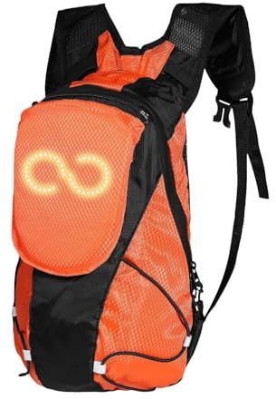 LED-Motorradrucksack Leuchtendes Sicherheitszubehör