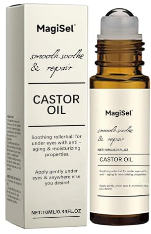 Sérum Contour des Yeux, Contour des Yeux, Poches et les cernes avec 360° Eye Roller Massage Ball, Crème Anti Cernes et Rides Instantané, Poches Sous Et réduit，Convient aux hommes et aux femmes 10ML