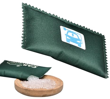 Deshumidificador para automóvil, absorbe la humedad del vehículo, paquetes desecantes automotrices, para climas húmedos, temporada de lluvia, sedanes, camiones, SUV, caravanas, asiento de cuero