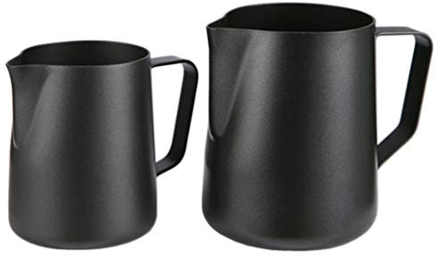 Cabilock Pichet à Mousse Acier Pour Latte Art Parfait Pour Cappuccino Et Macchiato Pour Et De Fête