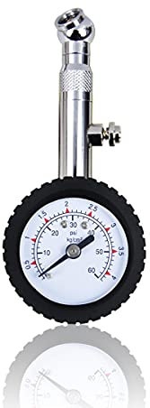 Amindz Digital Reifendruckmesser,60 PSI Präzision Reifendruck Messgerät,Universal Reifendruckprüfer,Multifunktion Luftdruckprüfer für Geländewagen,Fahrräder,Motorräder,Autos