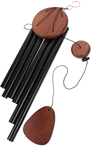 Mipcase Carillon Éolien De Poirier pour Jardin Ou Balcon Décoration Extérieur avec Clair Et Agréable