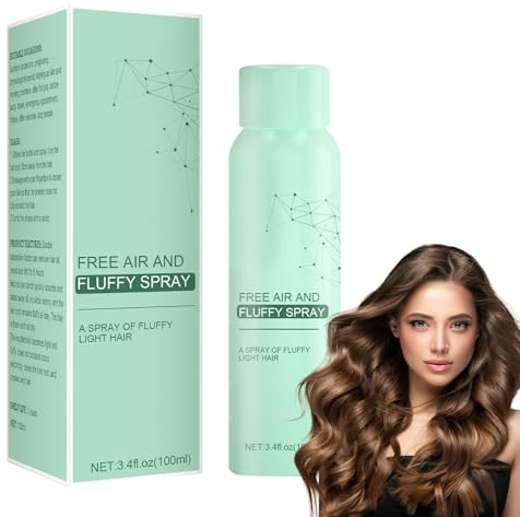 Spray À Texture Sèche, 100ml Gel Capillaire Rafraîchissant Huile Contrôlée Spray Gonflant Capacité Boost Gel Capillaire Portable Sans Lavage Spray