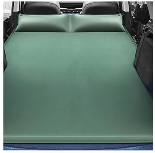 Toets Auto Aufblasbare Luftmatratze Für Citroen Berlingo XL 2008-2023, Camping Reisebett Outdoor Luftkissen Kofferraum Autobett Zubehör,F/Green