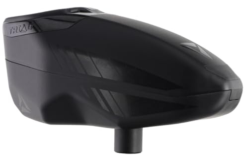JT Triad Electronic Paintball Loader with PBB Barrel Plug - Blue/Black