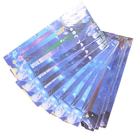 VILLFUL 1244stücke Sternen-papierstreifen Für -faltsterne Bunte Bastelmaterialien Für Kreative Projekte Kinderaktivitäten Und Partydekoration Und Einfach Zu Verwenden