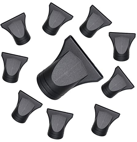 MUSISALY 10 Pezzi Ugelli Per Asciugacapelli Accessori Per Asciugacapelli in Pp Ugello Per Styling Dei Capelli Strumento Per Parrucchieri Sostituzione Leggero e Pratico