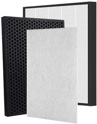 ARPZPPSK Filtro HEPA 13 Compatible con Samsung CFX-B100/NA. Repuesto De Filtro HEPA De Carbón Activado Desodorizante Y Colector De Polvo For Purificador De Aire AX40K3020UW/ZS.