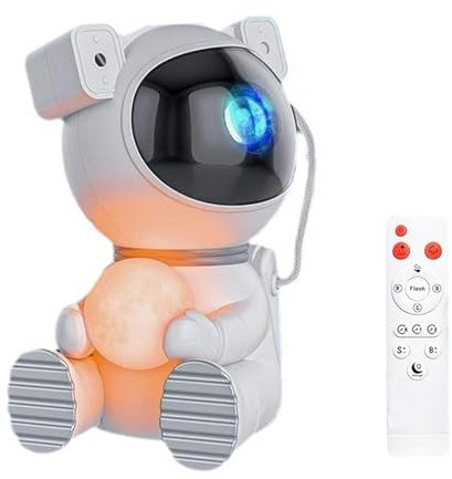 Astronaut Galaxy Projector Star Light – LED Aurora Light Projector for Bedroom, Galaxy Star Projector with Remote ， Space Night Light Decor for Kids, Adults, Gaming Room, Gift Idea