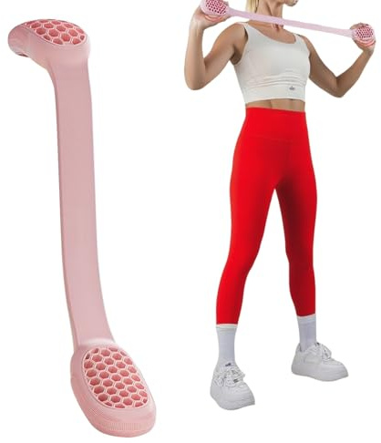 Banda de resistencia para fitness, 2 en 1, entrenador de mano y bandas de resistencia para entrenamiento de brazos, equipo ergonómico de entrenamiento de espalda para atletas, niños y hijas
