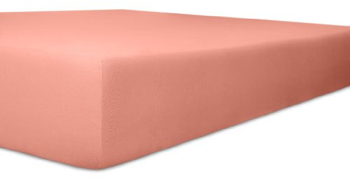 Kneer Spannbettlaken, Spannbetttuch, Easy-Stretch Qualität 25 Größen 140 x 200-160 x 220 cm Altrosa