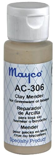 Mayco AC306 Clay Mender Bisque Fix for Ceramic Clay or Bisque, 2 oz Bottle