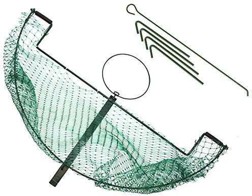 Trampa para faisanes palomas cuervos urracas pájaros, palomas, conejos, conejos verdes con una red grande 55 x 100 cm