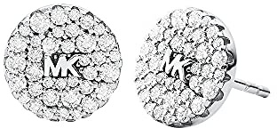 Michael Kors Premium Damen-Ohrringe aus Sterlingsilber in Silberton MKC1496AN040, Einheitsgröße, Unkostbare Metalle, Kein Edelstein