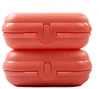Tupperware to Go Twin lachs (2) Brotdose Behälter Lunchbox Twin klein Größe 2