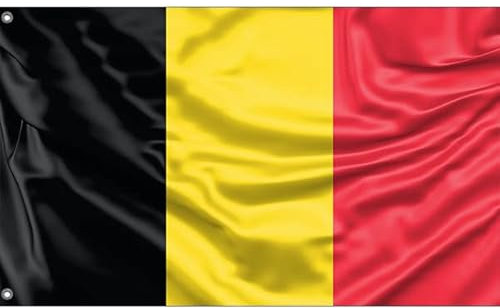 Flagge von Belgien | Einzigartiger Designdruck | Hergestellt in der EU (90 x 150 cm)