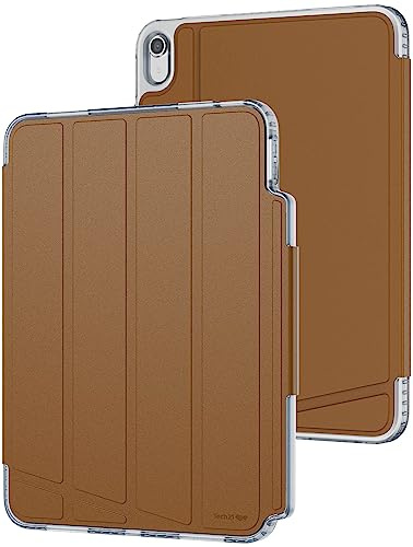 Tech21 Étui EvoFolio pour iPad 10e génération - Protection Contre Les Chocs - Affichage Multi-Angle - Tan