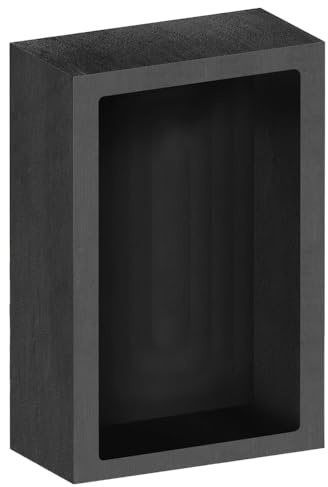 Suoumwa Gieß- und Raffinationsform, 5 Kg, Graphit-Barrenform, Gusswerkzeug, 7 X 2,8 X 2, Form zum Schmelzen, Gießen, Raffinieren, Recycling Von Aluminium, Kupfer, Silber