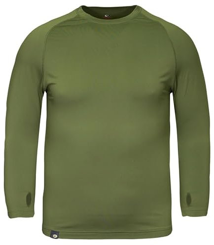 Mossy Oak Herren Baselayers Cold Weather Top Langarm Shirt, Mayfly, L