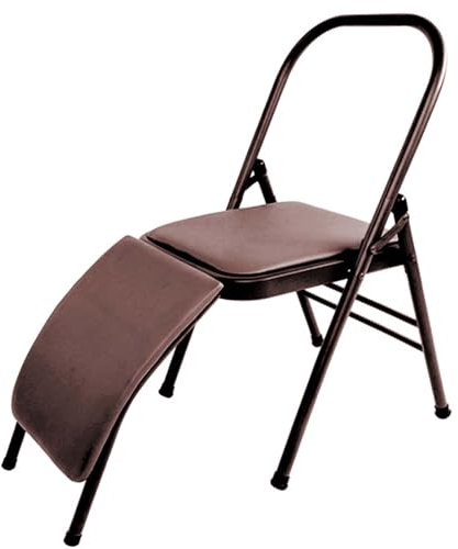 Generisch Yoga Stuhl Yogastuhl Mit Abnehmbarer Lendenwirbelstütze Multifunktional Dauerhaft Klappbarer Yogastuhl Yoga Equipment Für Hüft Und Beinübungen Hüftübungen,01