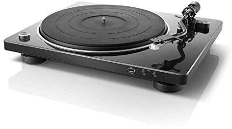 Gramophone Lecteur vinyle vintage avec haut-parleurs USB