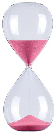 Temporizadores de reloj de arena de 1 hora, temporizadores de arena de 60 minutos para una gestión eficaz del tiempo en el hogar u oficina