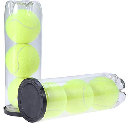 UPKOCH 3stücke Tennisbälle Tennisballdosen Mit Elastischen Nähten Tennisbälle Für Übung Und Haustiere Geeignet Für Böden