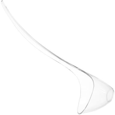 Ipetboom Cucharón de Plástico para Servir Sopa Diseño Ergonómico y Mango Largo, Utensilio de Cocina Versátil Adecuado para Uso Diario Cocina