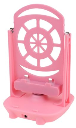 Hohopeti Podomètre Silencieux USB Roulement à Billes Support Base Renforcée Compatible Téléphones Jusqu'à 65 Pouces Appareil de Manipulation Mobile Rose pour Activité Sportive et