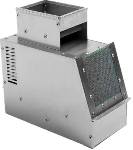 Machine de nettoyage et de vannage à vitesse réglable pour légumes, viande, céréales et noix