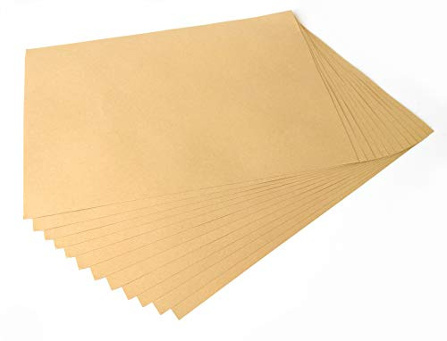 20 x A4 120 g/m² Kraftpapier, mattes Finish, Bastelbögen/Druckkarton | Glattes Druckpapier, mattes Finish | Leere Karten für Einladungen, Büro, Hochzeit, Kunst, Ankündigungen & DIY-Zeichnungen