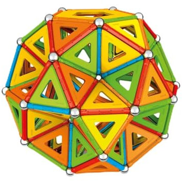 Geomag 392 magnetisches Spielzeug, Blau, Grün, Gelb, Orange, Rot