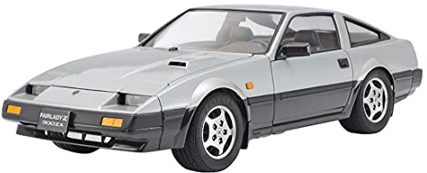 Tamiya 24042 1:24 300ZX 2-Sitzer 1983 - originalgetreue Nachbildung, Modellbau, Kunststoff-Set, Handwerk, Hobby, Kleben, Modellbausatz, Montage, unlackiert