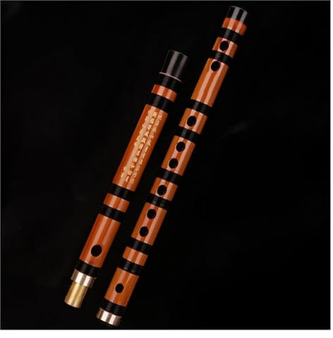 Raffinierte Bitter-Bambusflöte für Anfänger. Querflöte für Einsteiger. Zweiteilige Flöte Traditionelle Bambusflöte Musikinstrument (Color : C)