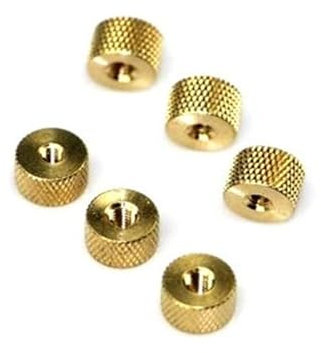 10pcs M2 M2.5 M3 M4 Brass Knurled Thumb Nut(Size:M3)