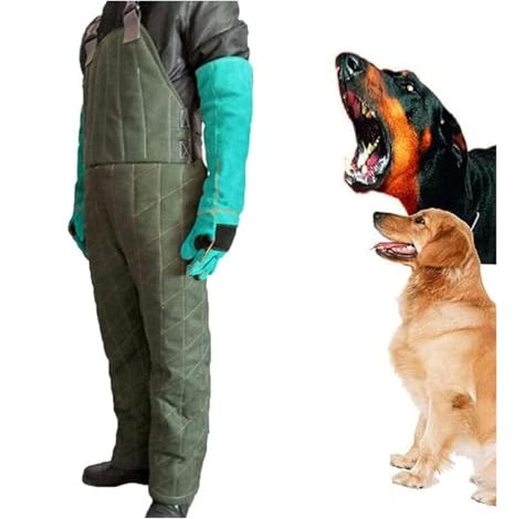 TAIPINGOZ Trainings-Hundeschutzkleidung, Professioneller Bissschutzanzug for das Hundetraining(Large)