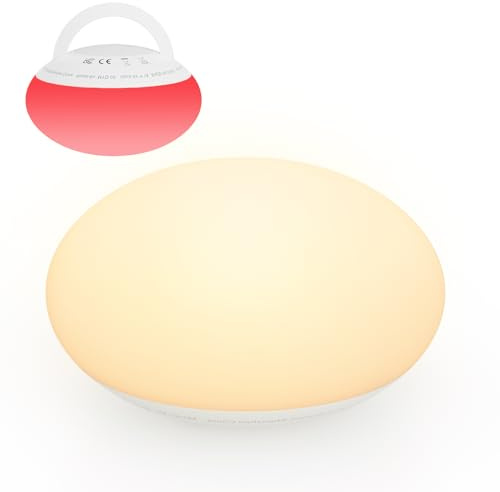 Baby Night Light for Nursery, Soft BPA-Free Silicone Breastfeeding Nightlight, 3 Soothing Colors Night Light for Kids, Stepless Dimming LED Lamp with Timer Function,USB Rechargeable Newborn Essentials
